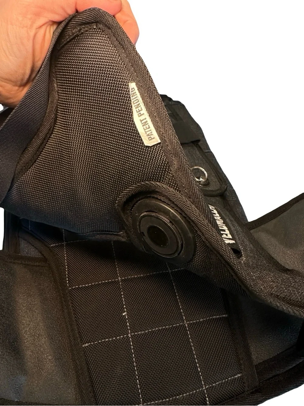 Velomacchi Speedway 28L Roll Top Motorcycle Backpack Waterproof Charcoal Gray